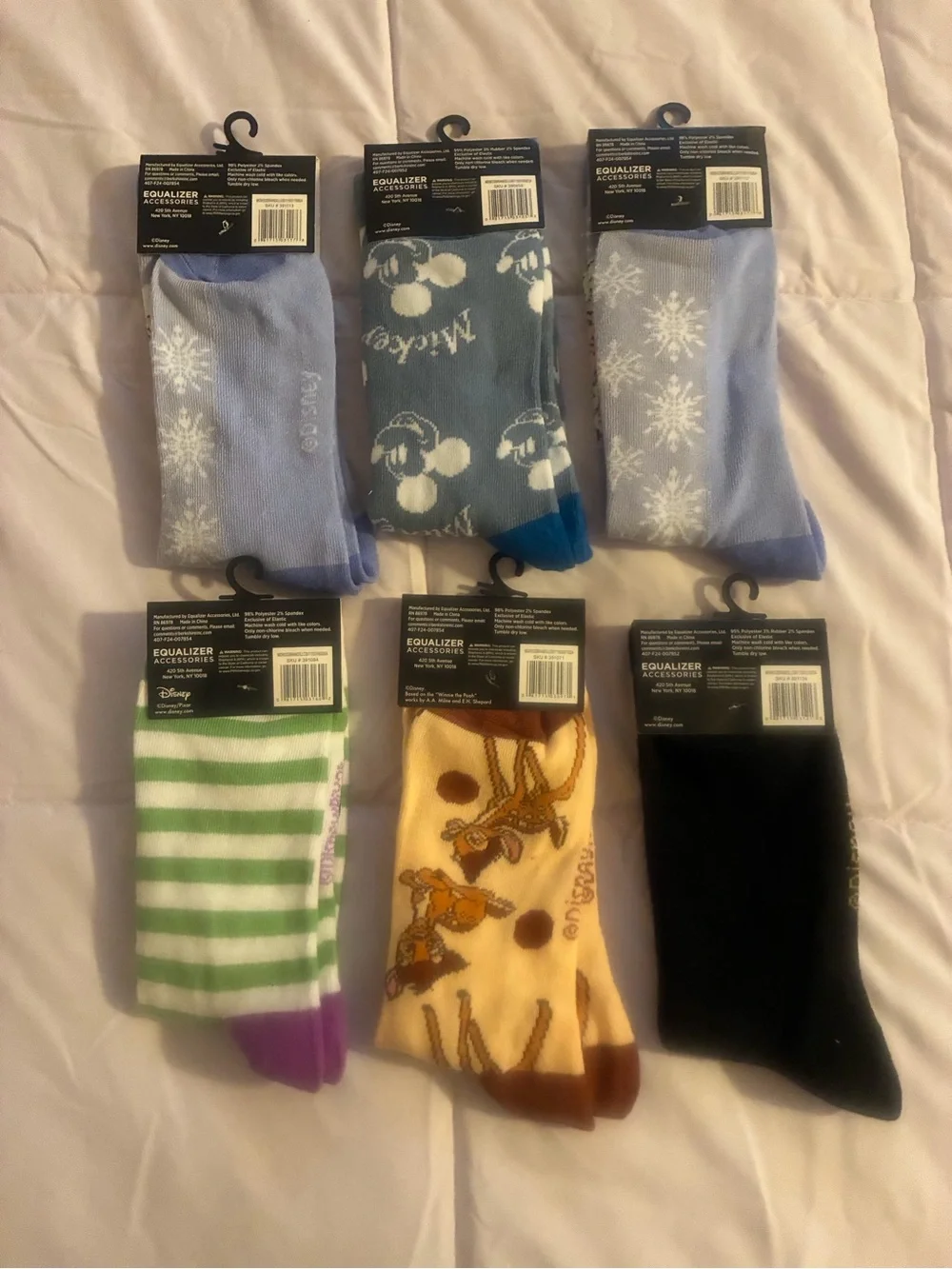Disney Character Crew Socks (6)